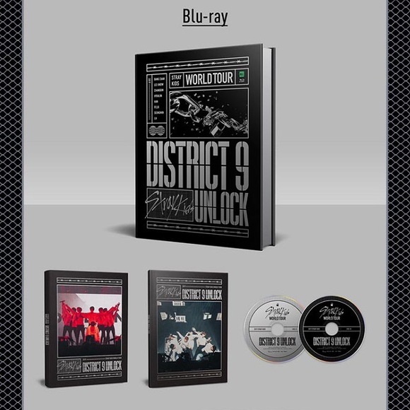 Kpop Stray Kids District 9: Unlock World Tour Blu-Ray - Picture 2 of 2